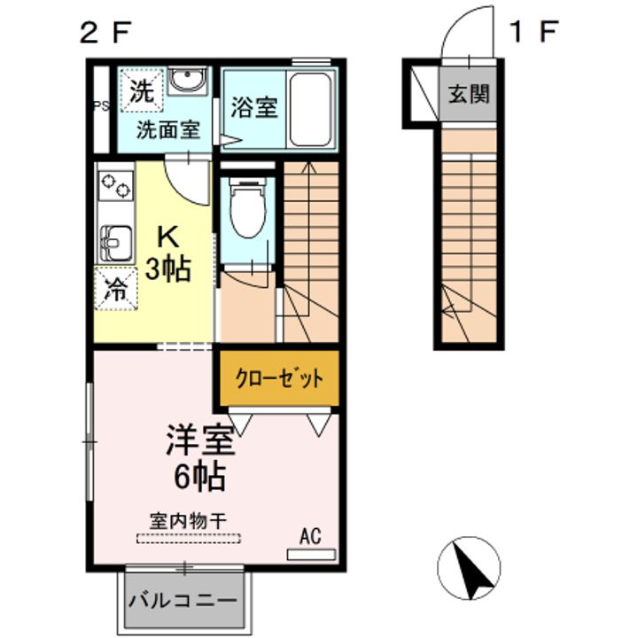 エスペランサ祇園原町の間取り
