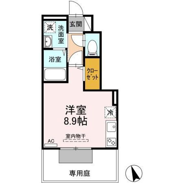 エスペランサ祇園原町の間取り