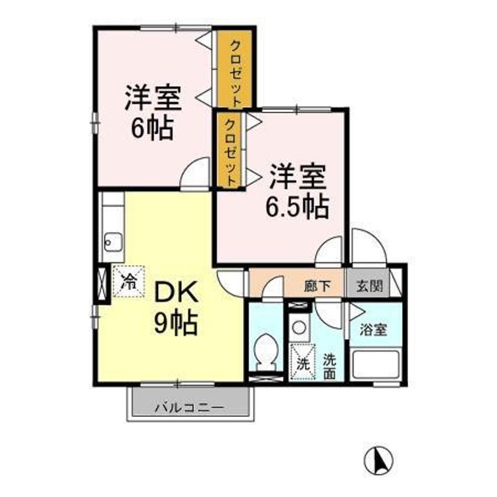 エボリューションの間取り