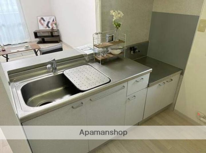 福岡県北九州市小倉北区井堀3丁目の賃貸アパートのキッチン