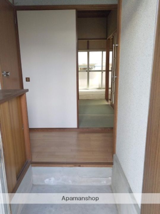 ふるさと荘の玄関