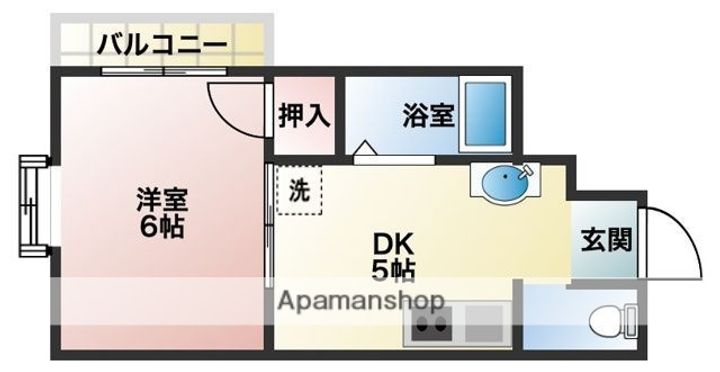 サクセスMの間取り