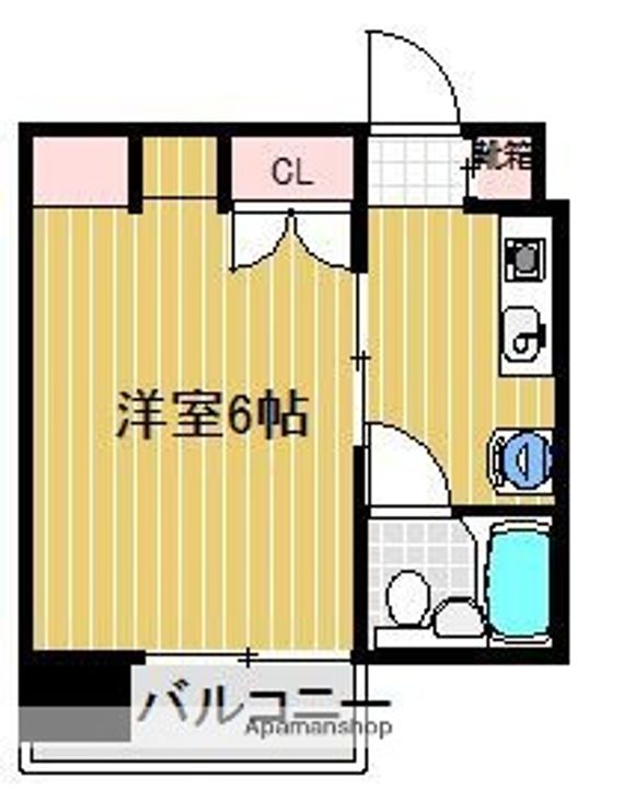 ハイネス五条の間取り
