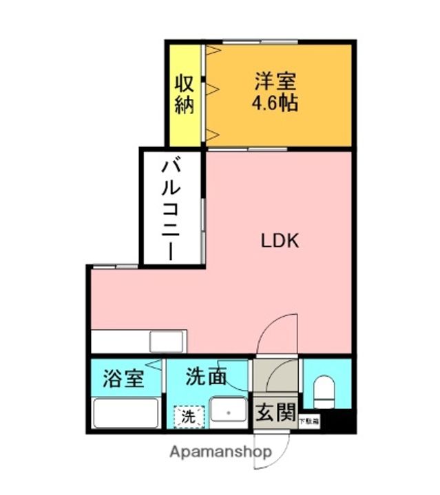 BR上古賀の間取り