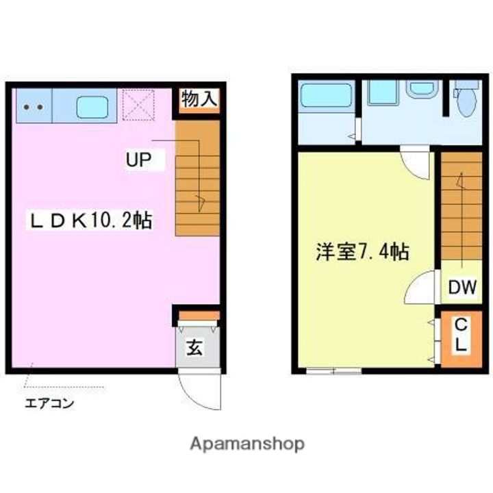 ミコヴィータの間取り