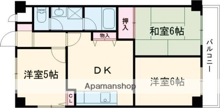 メモリー鳥栖の間取り