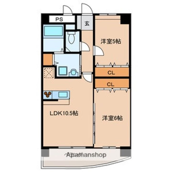 E.POPULAR Ⅱの間取り
