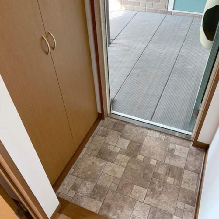 ヴェルドミール甘木の玄関