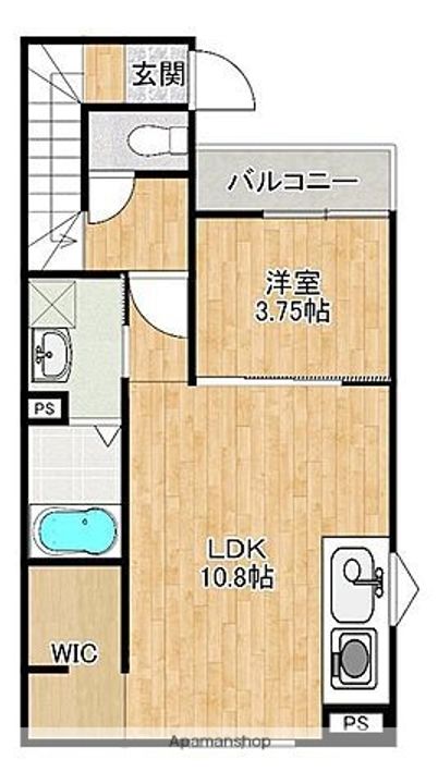 シャインラッシュⅠの間取り