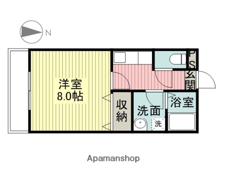 パールハイムⅡ101の間取り