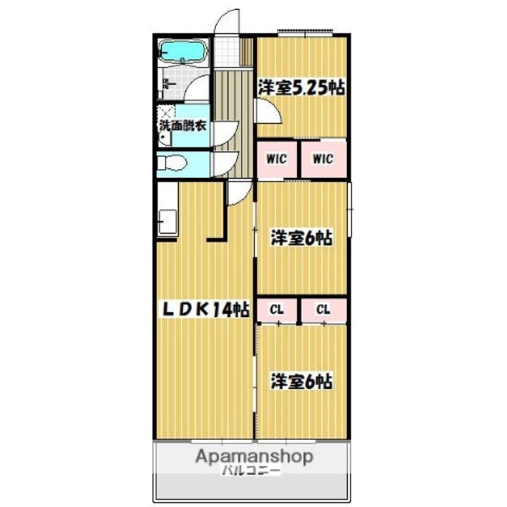 マリモⅡBLD103の間取り