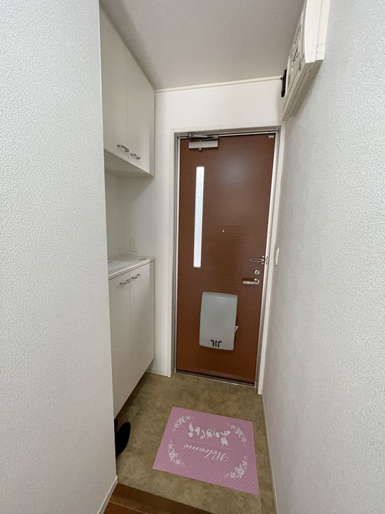 レジデンス蒲原C102の玄関