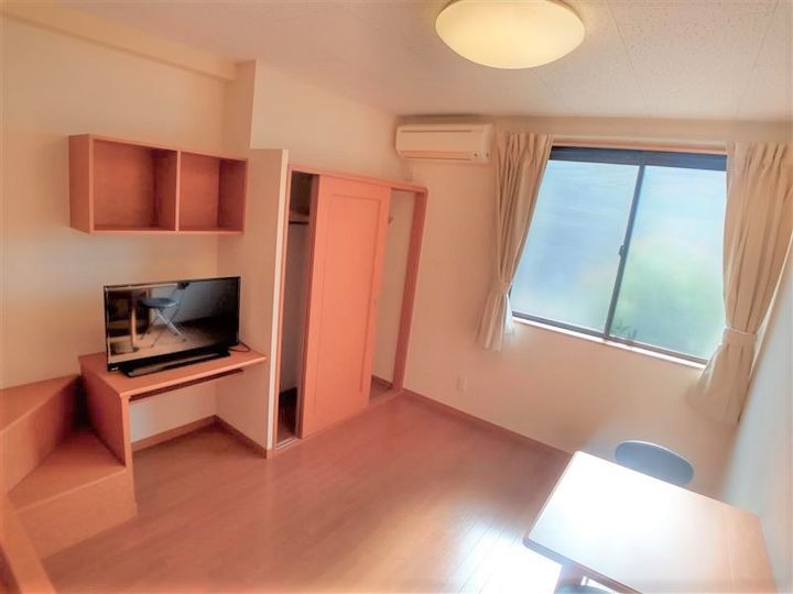 レオパレスドイシャンⅡ205の居間