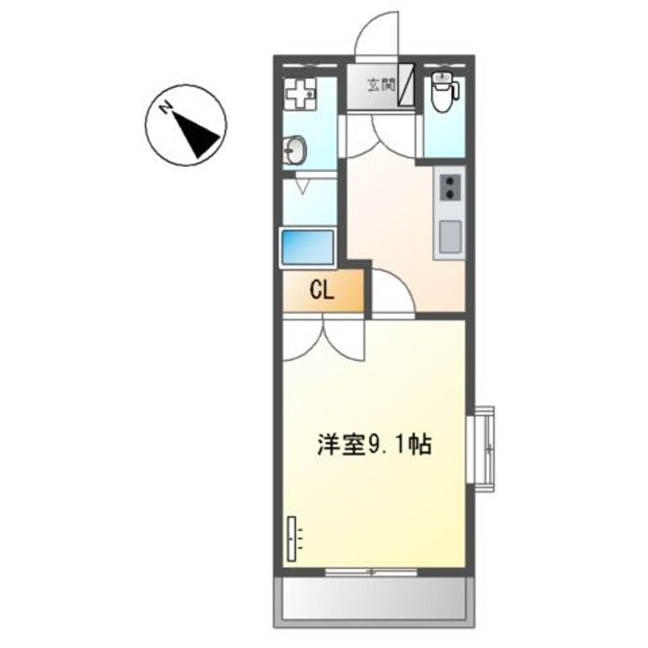 SHINE HILL201の間取り