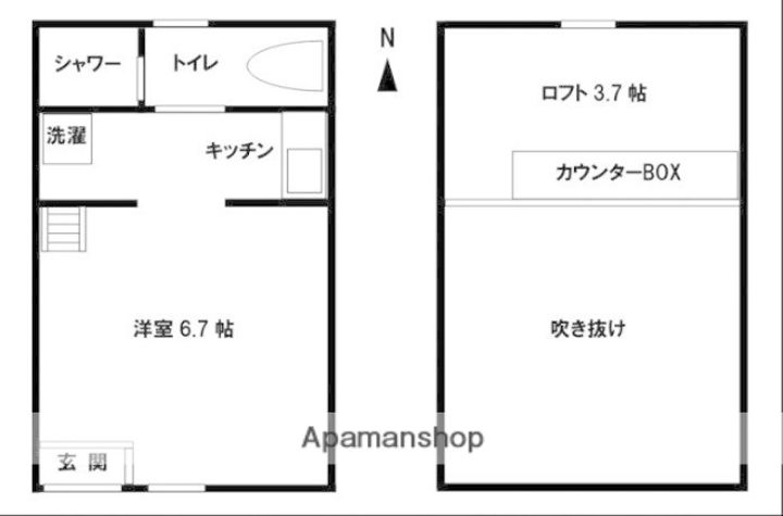 サンマリノ藤田ⅡLの間取り