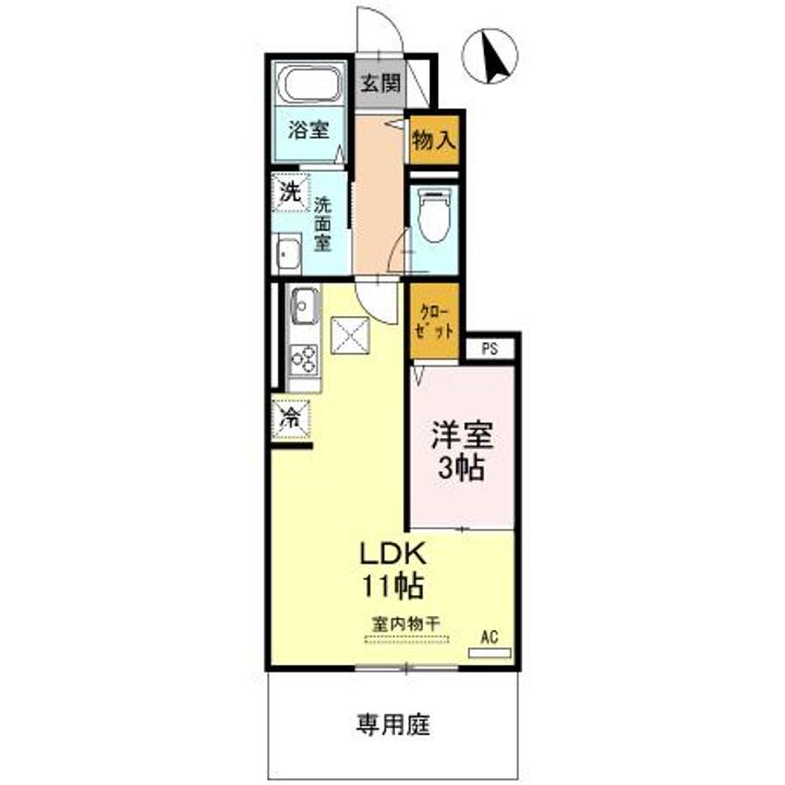 ラフレの間取り