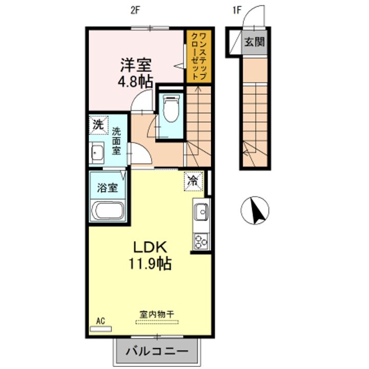 ラフレの間取り