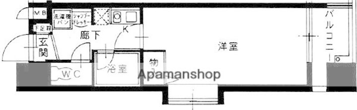 セントフォーラム平尾の間取り