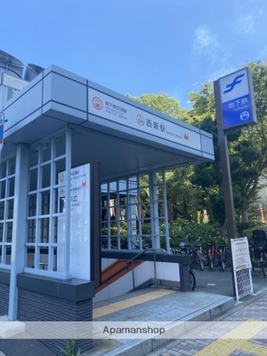 福岡県福岡市中央区地行4丁目の賃貸マンションの周辺