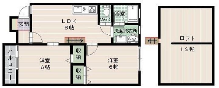 リンデン小笹の間取り