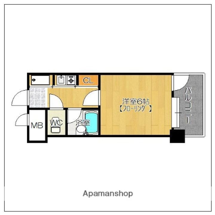 ポルグラシア大手門の間取り