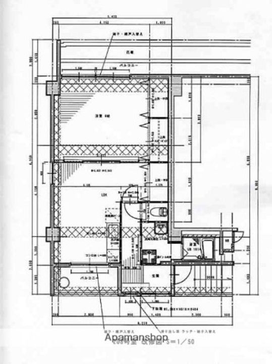 福岡県福岡市南区長丘3丁目の賃貸マンションの間取り