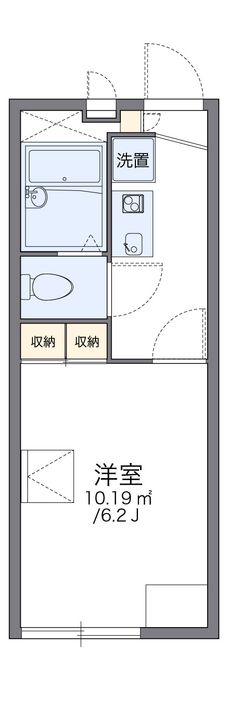 レオパレス南陽館204の間取り