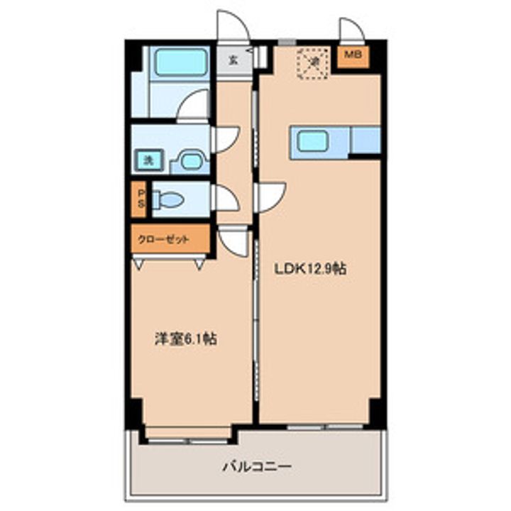 カノン横浜の間取り