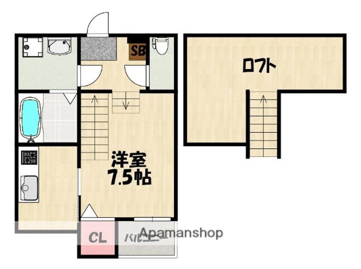 CREST COURT GY賀茂の間取り