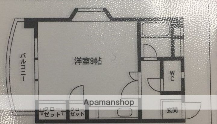 エンジョイスペース西新の間取り