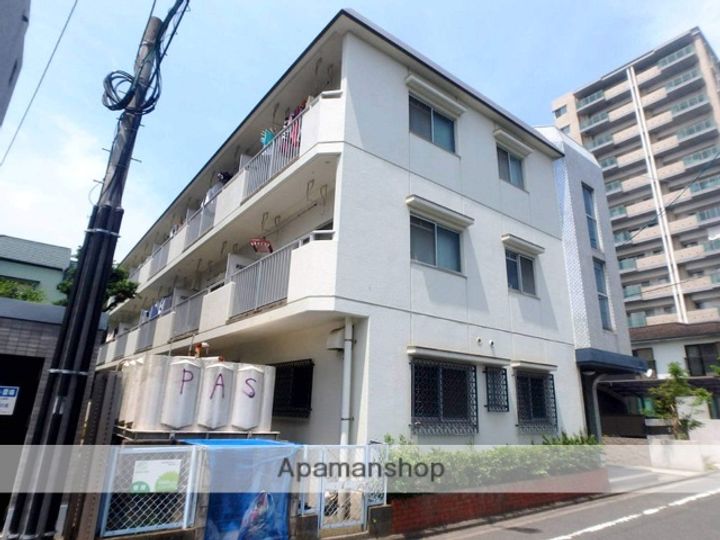 リバーコート西新の外観