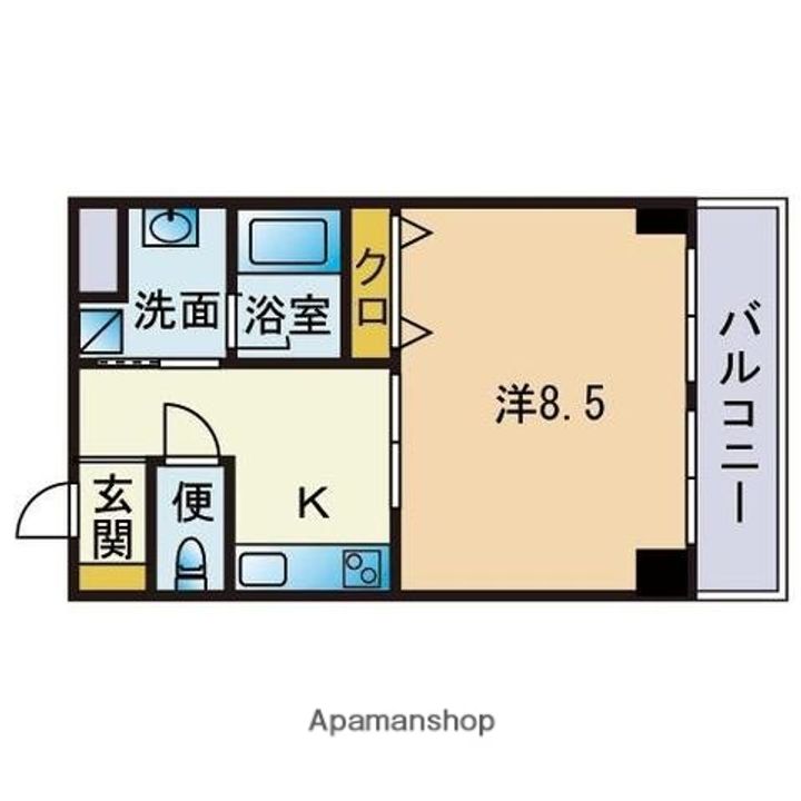 ルーチェ博多の間取り