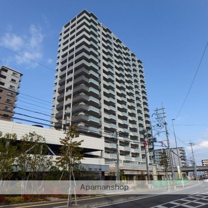 九大学研都市タワー19の外観