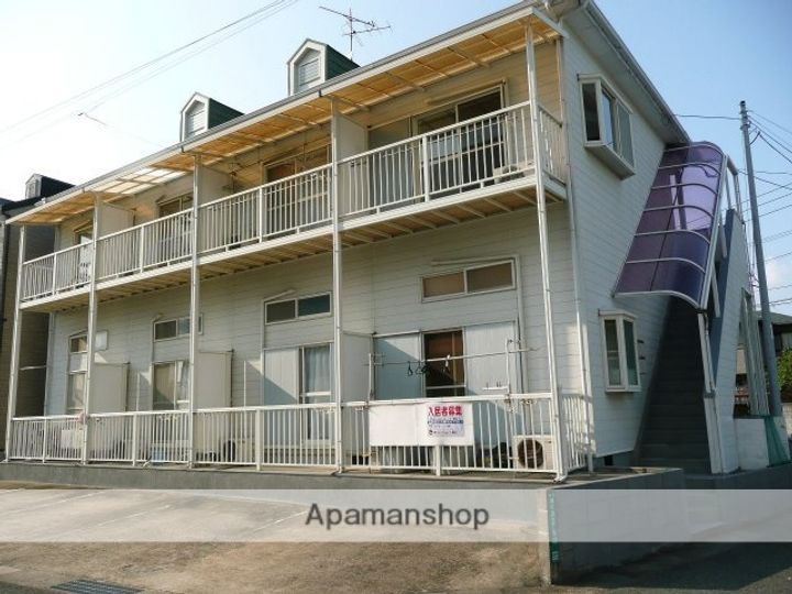 福岡県福岡市西区姪の浜3丁目の賃貸アパートの外観