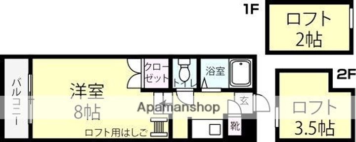 リンクベースの間取り