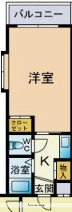 福岡県福岡市早良区城西2丁目(マンション)の賃貸物件の間取り