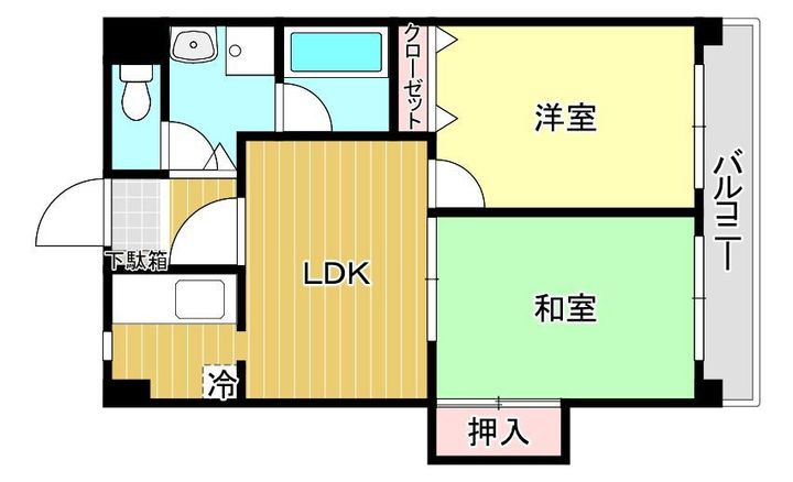 ベイサイド小戸の間取り