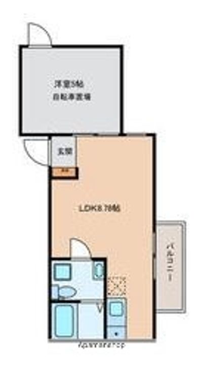 ガレット学研都市の間取り