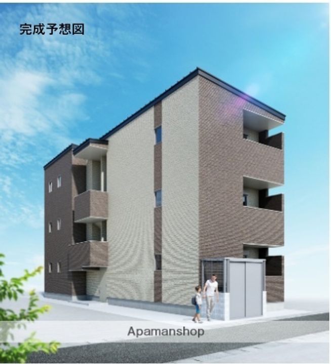 福岡県福岡市南区那の川1丁目の賃貸アパートの外観