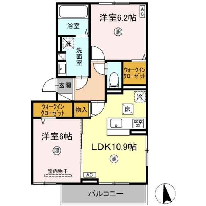 GENTIANA SCABRAの間取り