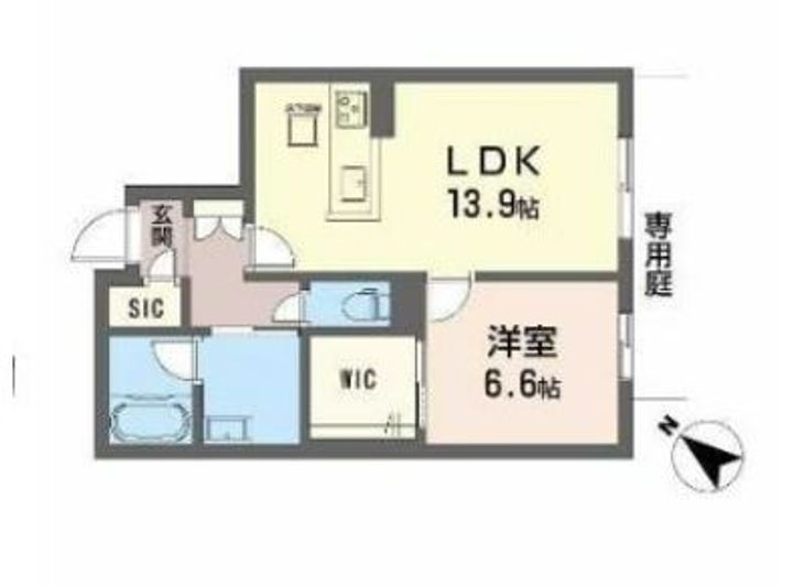 メゾン パルク 清水の間取り
