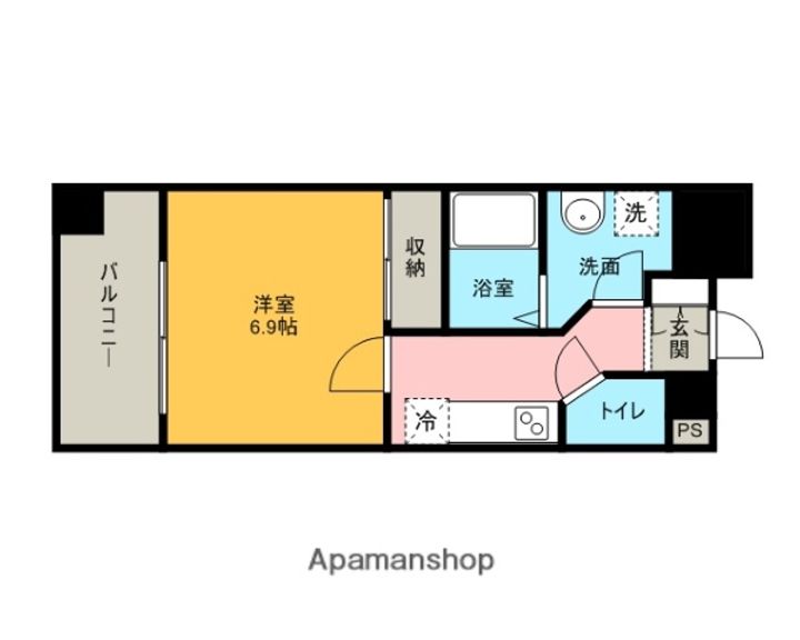 サヴォイテンジンクォーターの間取り