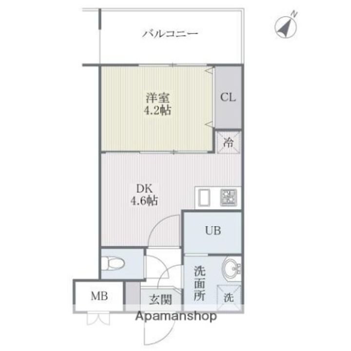 ジェイド博多の間取り