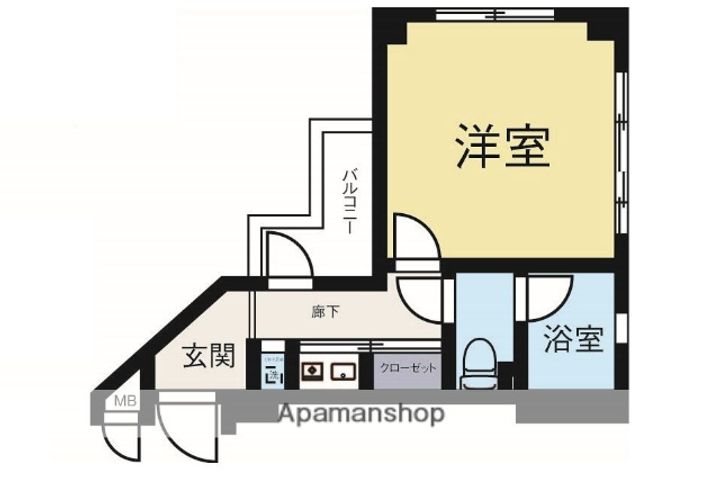 ピュアドーム博多アクティオの間取り