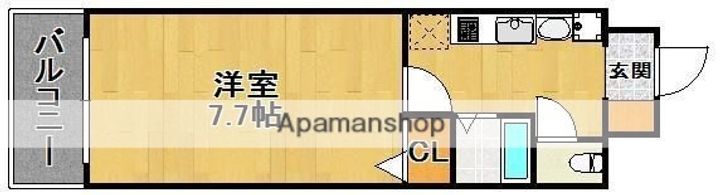サンセット室見の間取り