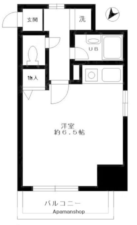 アバンス薬院の間取り