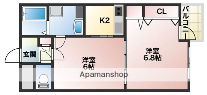 エスタシオンの間取り
