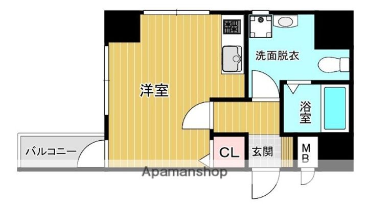 ディアコートパルフェの間取り