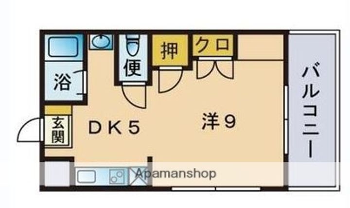 ライジングハラダの間取り