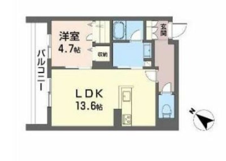 メゾン パルク 清水の間取り